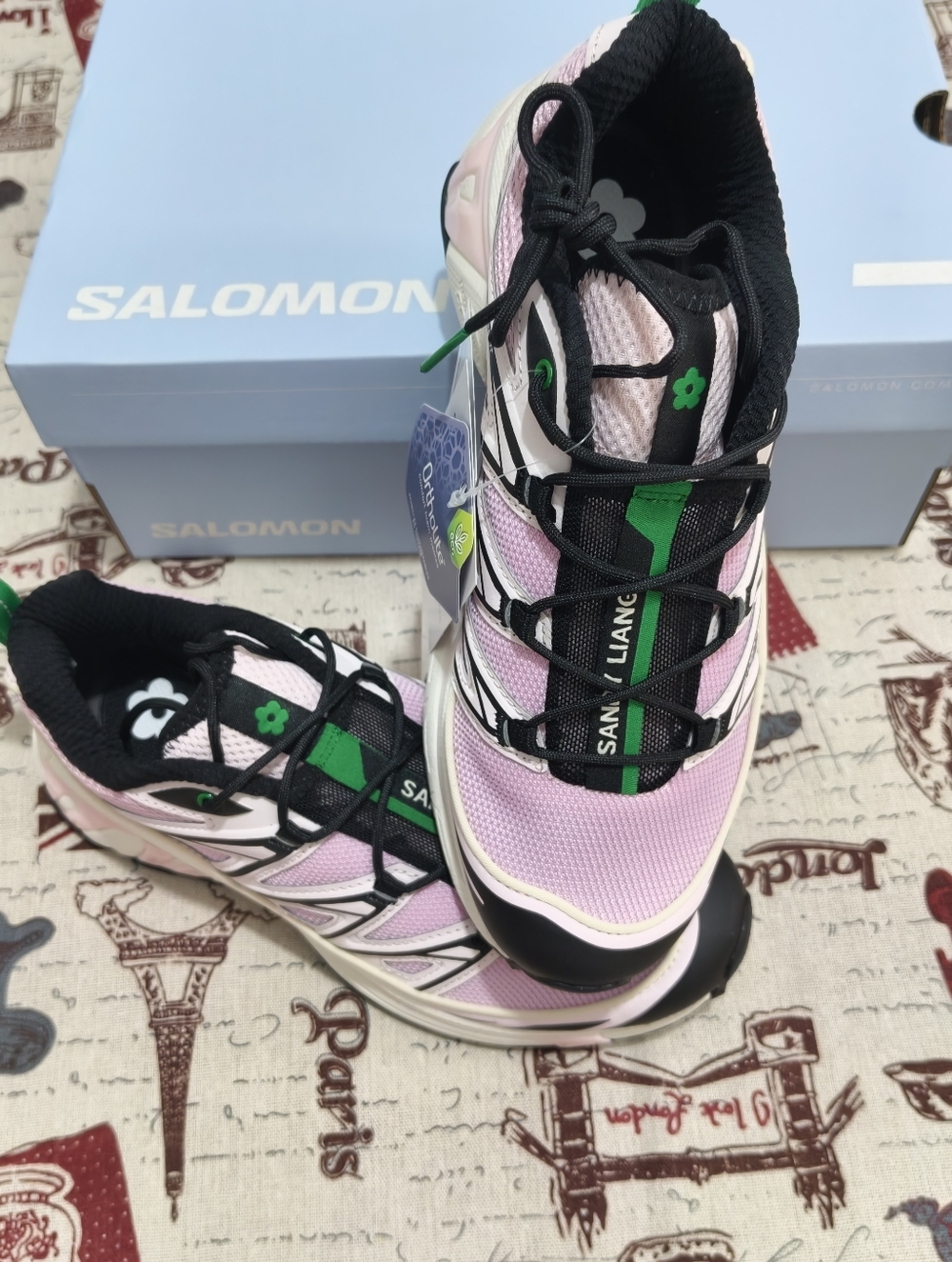 Salomon XT-6 Expanse Sandy Liang Pink Trail Sneakers Women’s  EU 37 - Picture 5 of 7